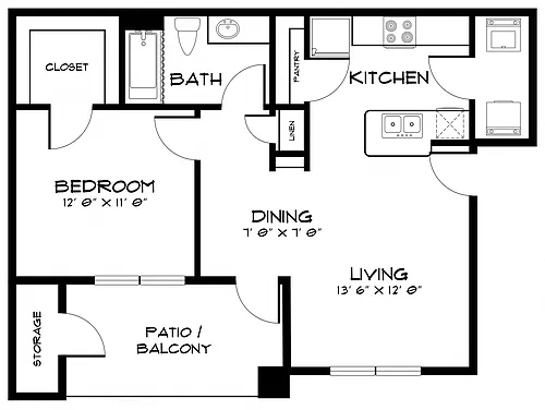 Floor plan A2