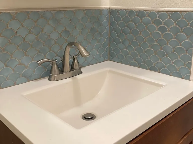 downstairs half bath sink