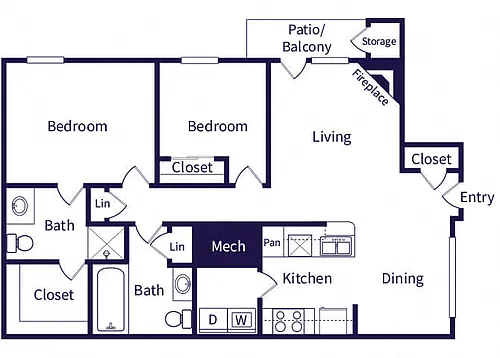 Floor plan B1