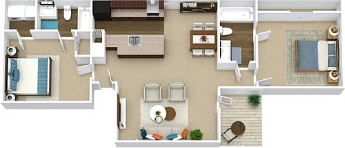 Floor plan B2