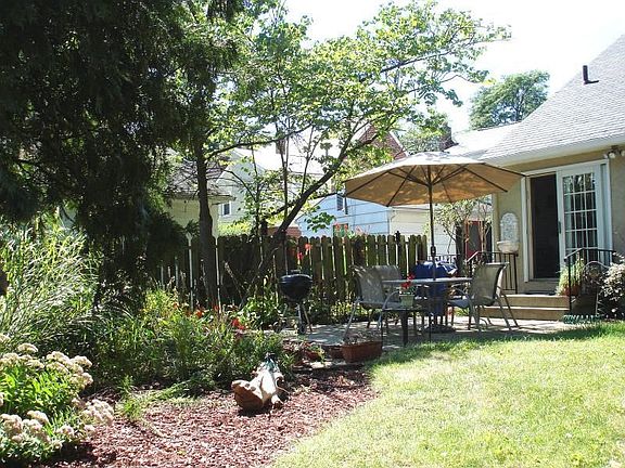 Gorgeous Backyard, Perpetual Fountain, Mature Perennials