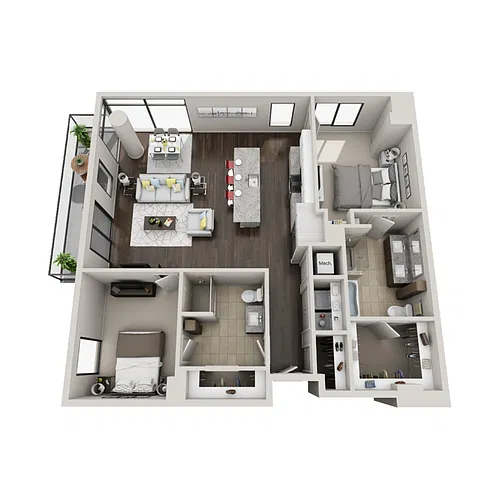 Floor plan The Montrose
