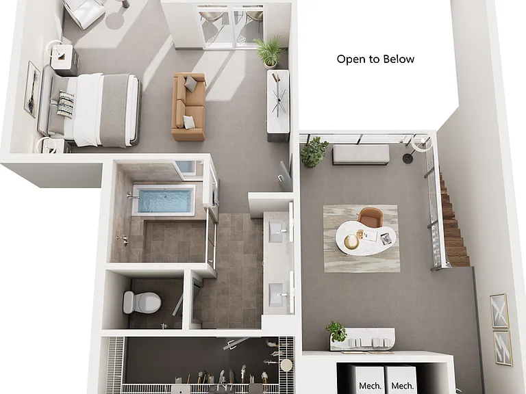 B2 D Loft Upstairs B2 D Loft Upstairs