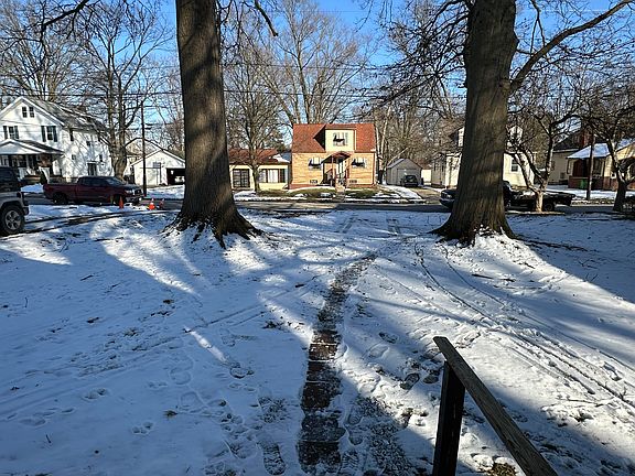 VIEW OF STREET (from the front porch)
