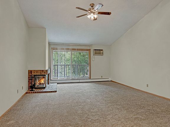 Plymouth Square Living Room with Fireplace