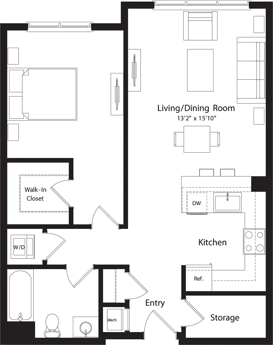 Floor plan A4