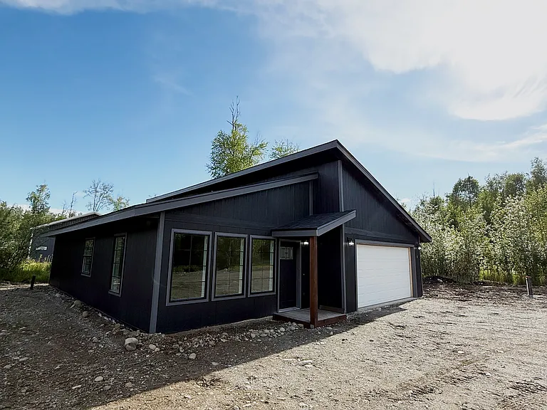 Garage door will be painted black