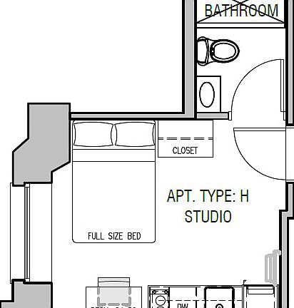 2nd image of 15 E 11th St APT 2H