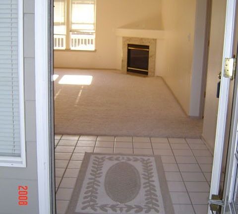 Tile foyer