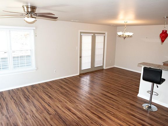 Open concept living room/ kitchen
