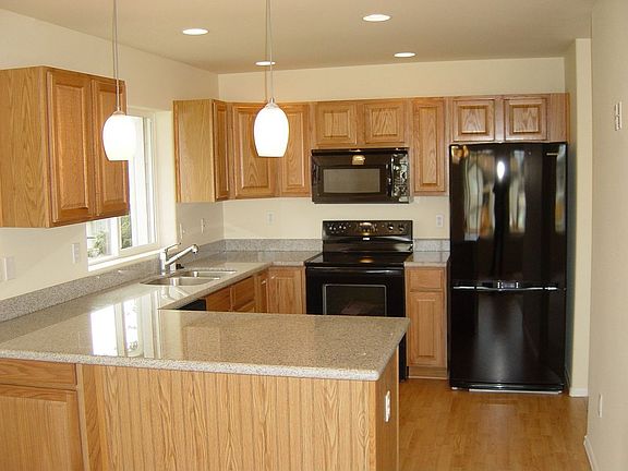 Kitchen with Granite Counters