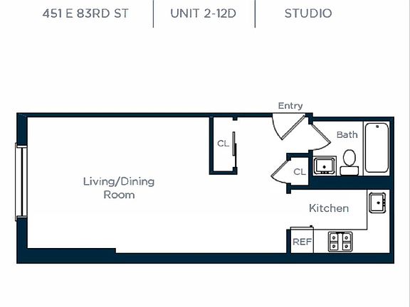 2nd image of 451 E 83rd St #2DD