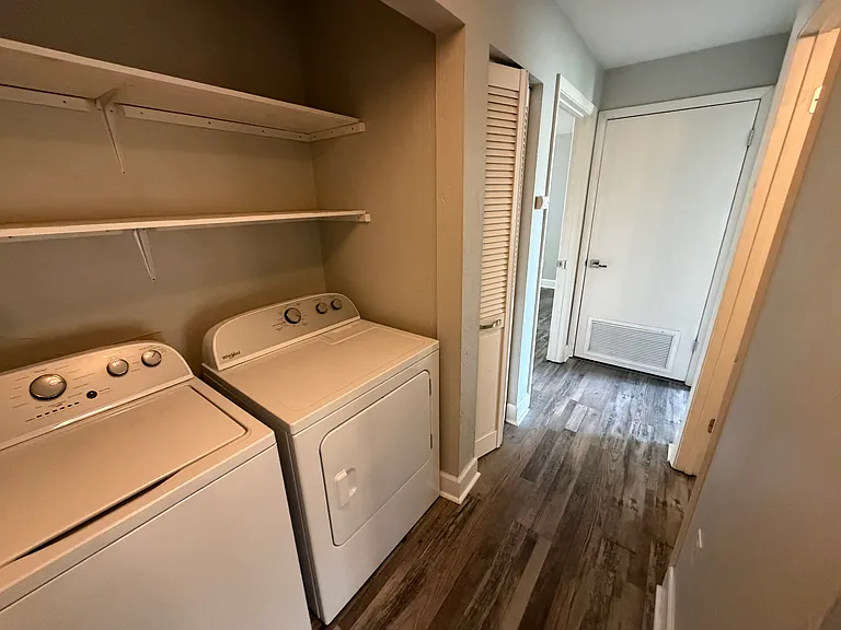 Laundry hallway