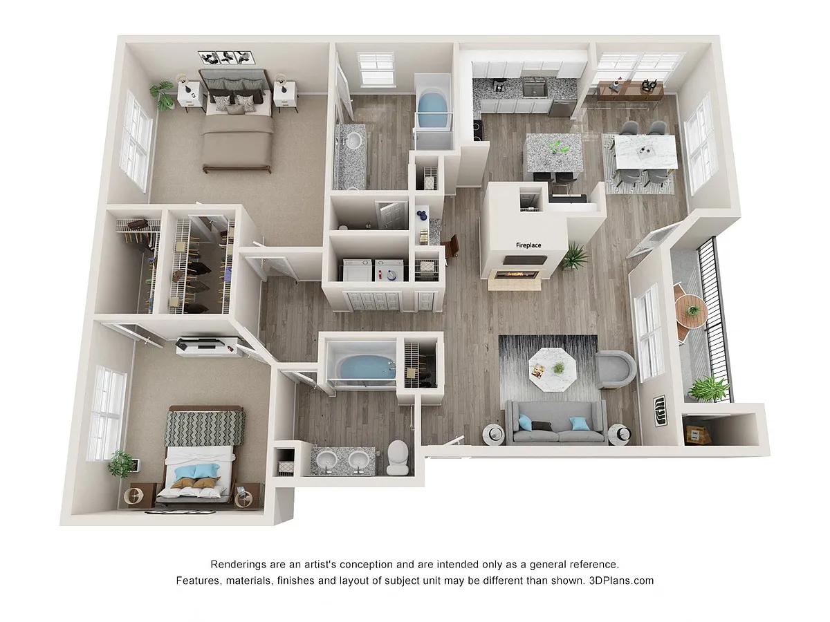 Floor plan The Skyline with Garage