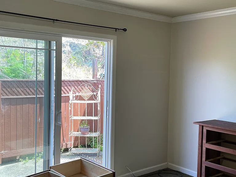 Large back bedroom (furniture not included) leads out to Patio
