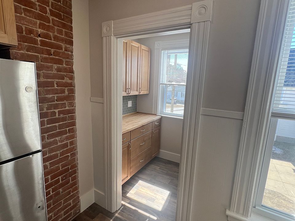 View into the newly remodeled pantry