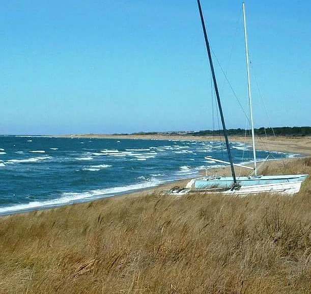 Less than a 60 second walk to the beach with no busy road to cross!