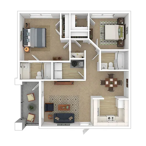 Floor plan B1