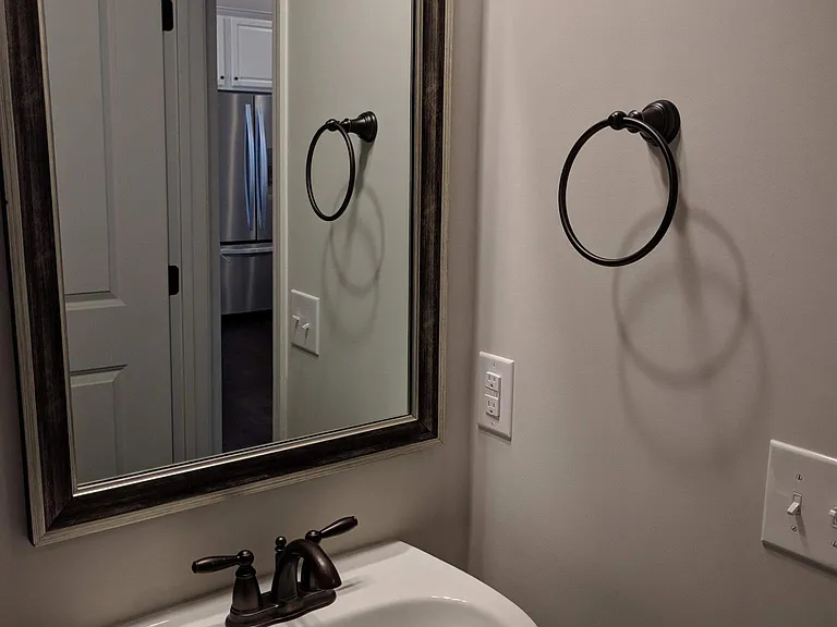 Main floor half bath