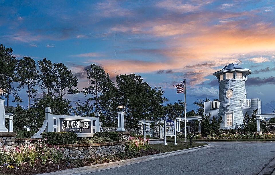 neighborhood entrance