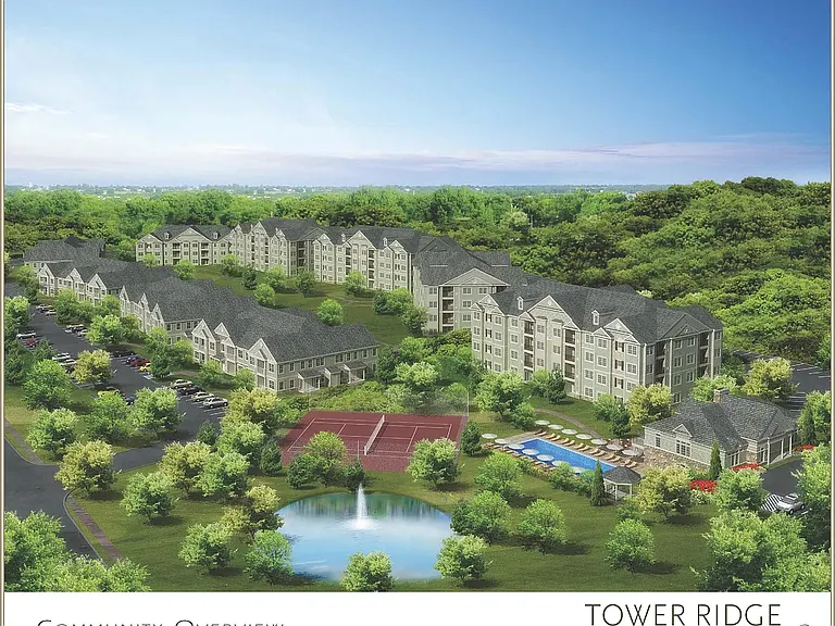 Conceptual Site Plan of Tower RIdge Grande
