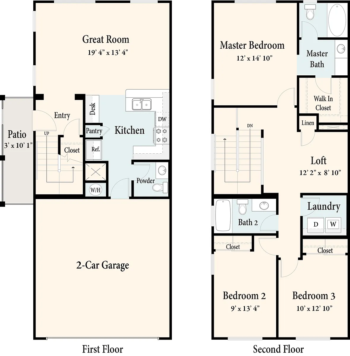 Floor plan The Martinique