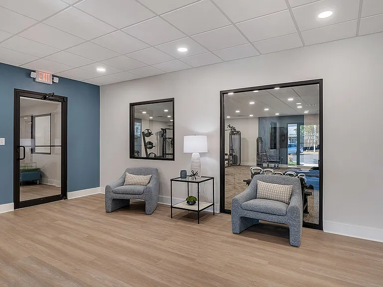 Community Clubhouse with Lounge Seating