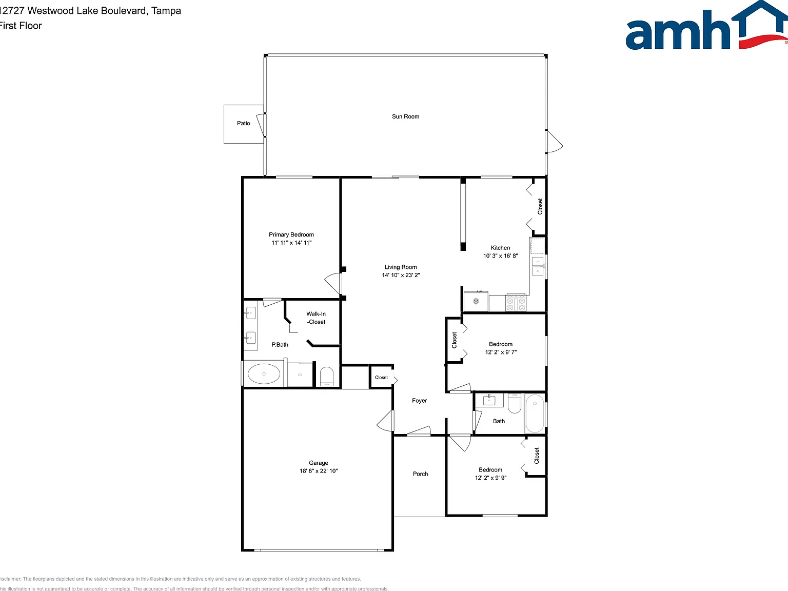 3 bed, 2.0 bath, 1374 sqft, $2,520 — Photo 2