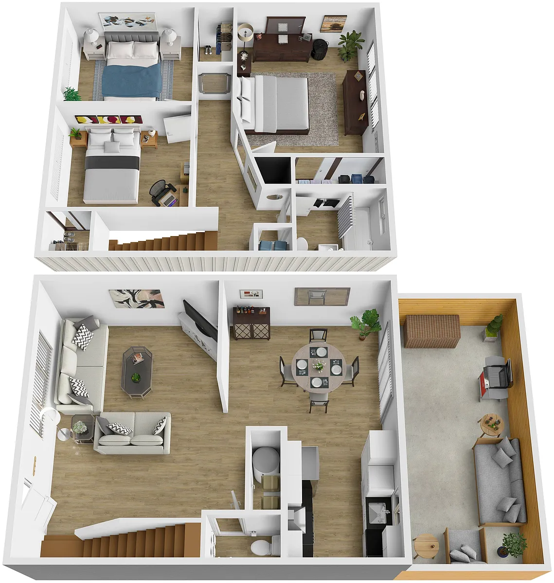 Floor plan 3X15