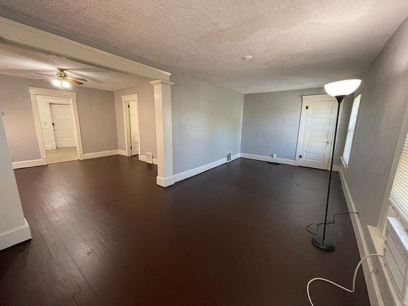 Dining room (left) & living room (right)