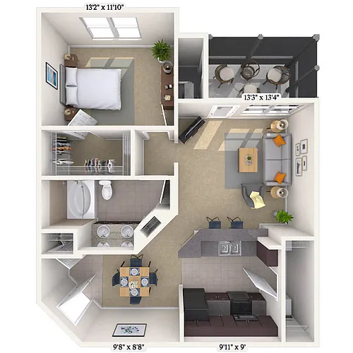 Floor plan 11C