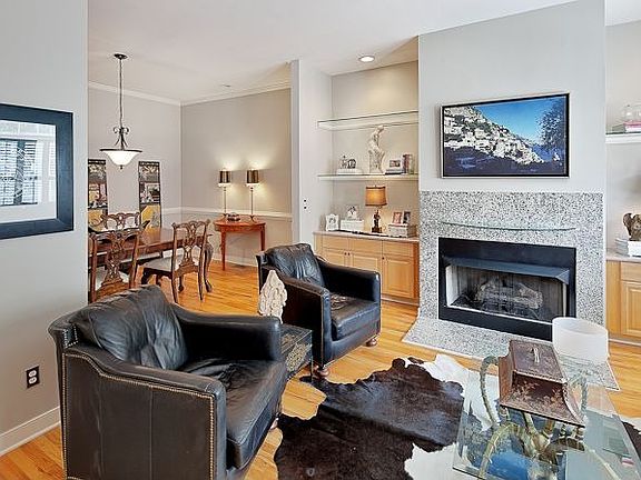 Spacious dining room