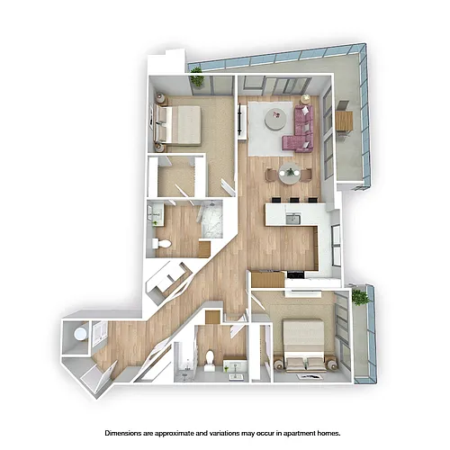 Floor plan Sebastian