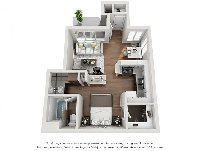 Floor plan Studio