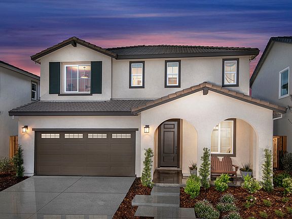 Residence 2 Dusk Exterior in Hollister