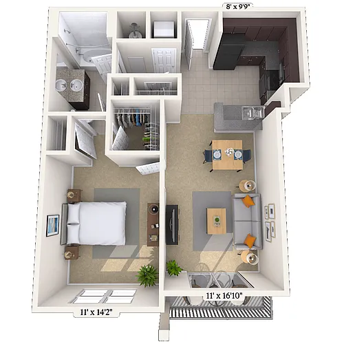 Floor plan The William