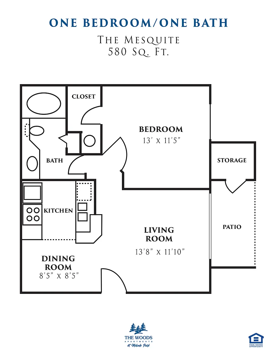 Floor plan Mesquite