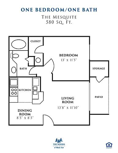 Floor plan Mesquite