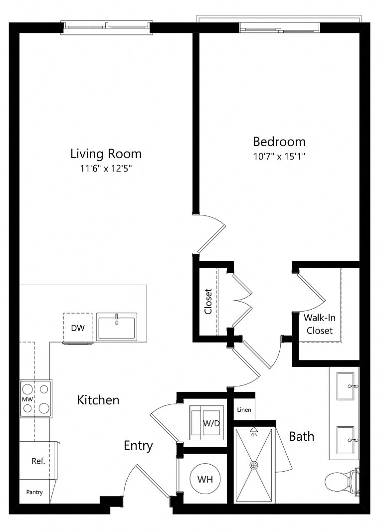 Floor plan Lantana- S
