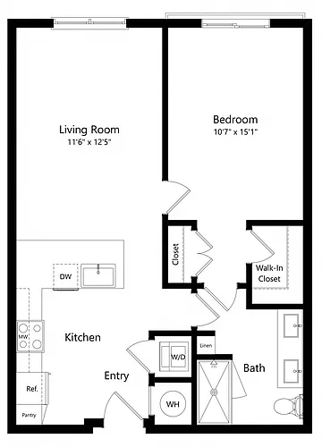 Floor plan Lantana