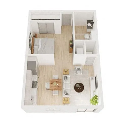 Floor plan Nickel-Steel Lofts
