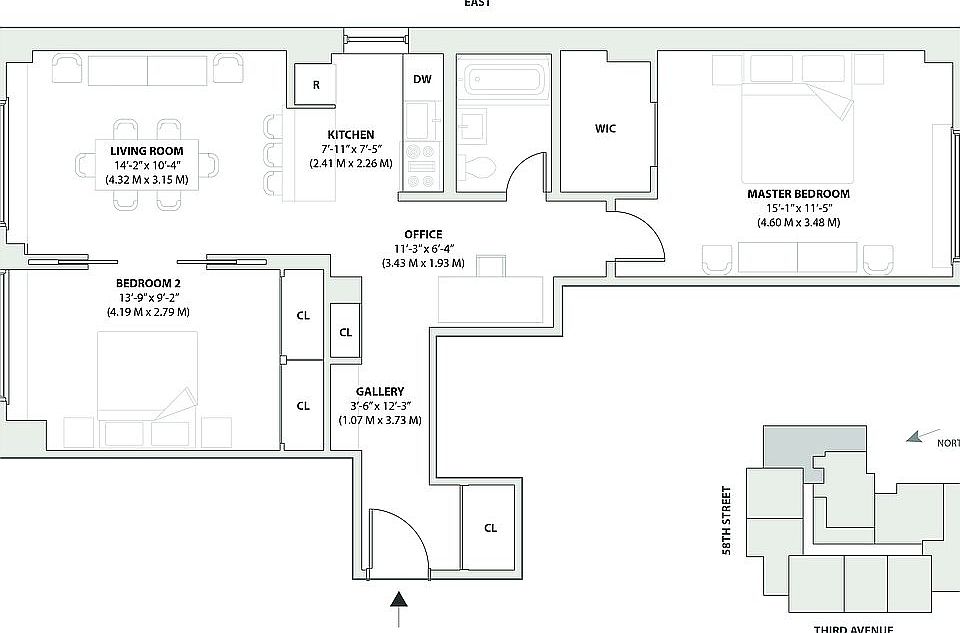 1st image of 200 E 58th St APT 6A