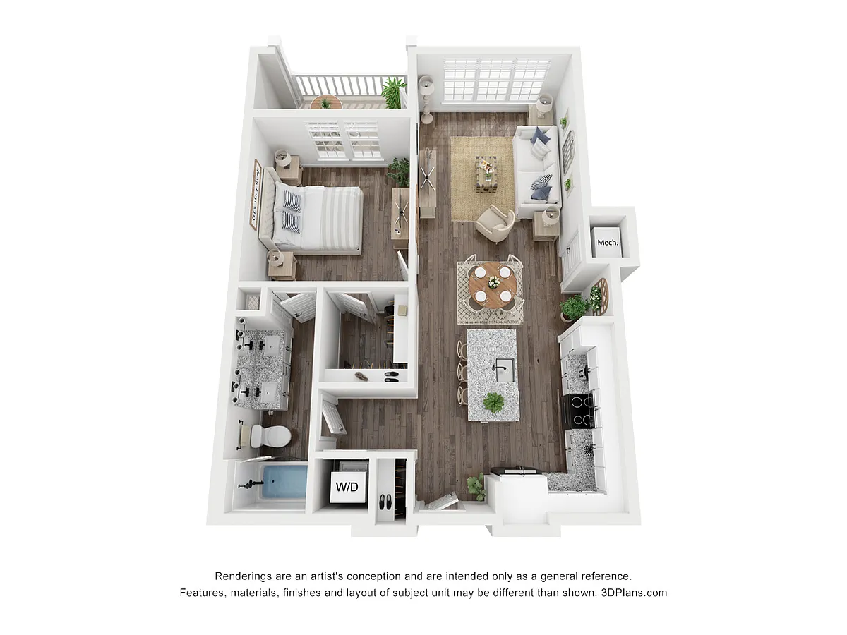 Floor plan Dunns