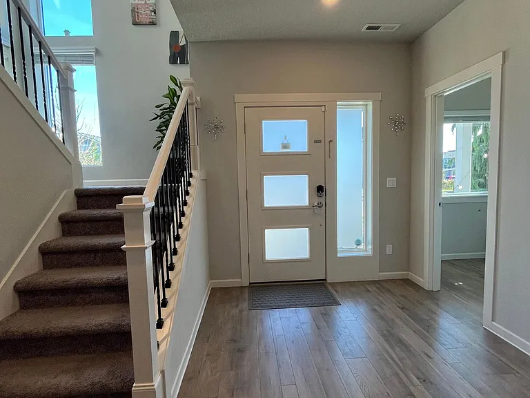 Entryway and stairs