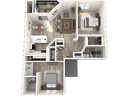 Floor plan 2X2