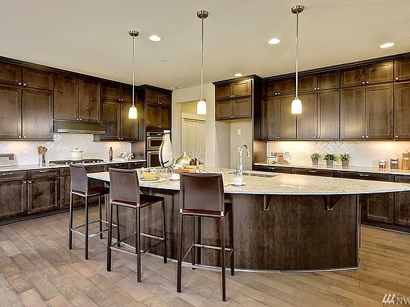 Kitchen.  Photo not of actual home - may contain optional features.