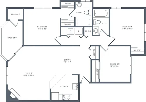 Floor plan MC02 Classic