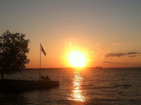 Sunset at Armed Forces Rec