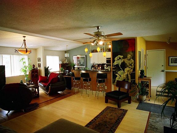 open format living area