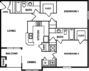 Floor plan B2
